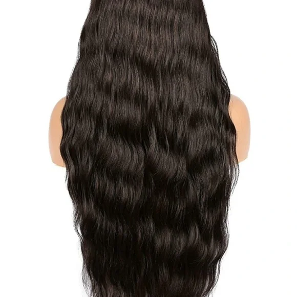 28inch BROWN Wavy Lace Front Wig